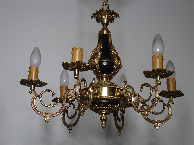 Zmiana kolorystyki żyrandola