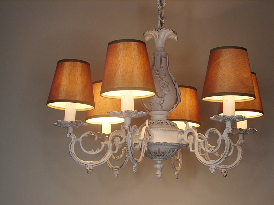 Zmiana kolorystyki żyrandola