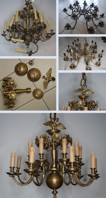 Naprawa żyrandoli i lamp