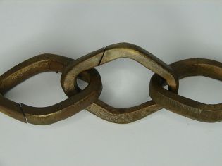 Łańcuch mosiężny do żyrandola Księstwo Warszawskie