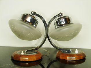 Para stylowych  lampek