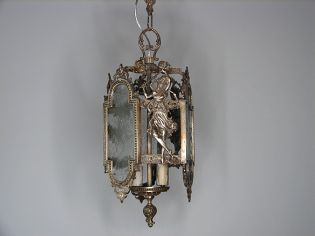 Mała srebrzona latarenka