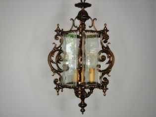 Latarenka w stylu barokowym